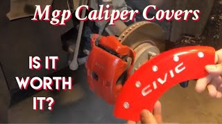 Mgp Caliper Covers honest review unboxing and installation [upl. by Sigismondo]