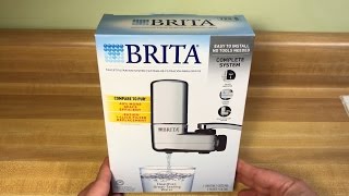 Brita On Tap Faucet Water Filtration System  Chrome [upl. by Eirb951]