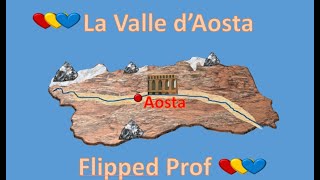 La Valle dAosta in due minuti flipped classroom [upl. by Presber437]