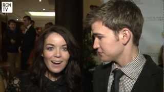 Klariza Clayton Jade Ramsey amp Burkely Duffield Interview  House of Anubis Season 2 UK Premiere [upl. by Htebazileyram]