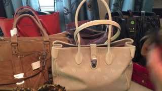 Handbag Makeup Thrift Haul Garage sale Finds [upl. by Nolrak872]