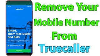 How To Delete Truecaller Account Permanently amp Deactivate Your Id Using New Unlisting Link [upl. by Okram]