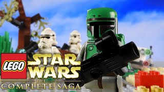 A Boba Fett Tale  Lego Star Wars The Complete Saga Stop motion [upl. by Akilak]