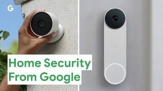 Home Security With the New Nest Cams and Doorbell From Google [upl. by Sholeen]