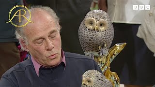 Breathtaking Kutani Porcelain Owl Worth Thousands  Antiques Roadshow [upl. by Niveg]