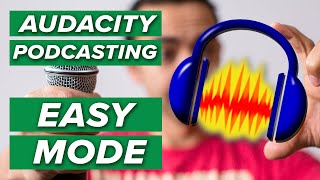 How to Record and Edit a Podcast in Audacity Complete Tutorial [upl. by Terti]