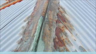 How To Restoring Rusty Gal Roof [upl. by Eillit]