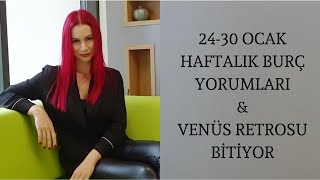 2430 OCAK HAFTALIK BURÇ YORUMLARI [upl. by Ayanej]