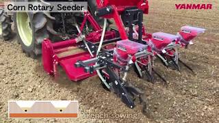 Corn Rotary Seeder [upl. by Copeland]