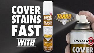 Prime Faster with Zinsser Cover Stain Turbo Spray [upl. by Columbine]