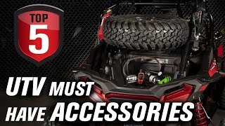 Top 5 UTV Must Have Trail and OffRoad Accessories [upl. by Inaja]