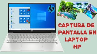 como hacer capturas de pantalla en laptop HP [upl. by Rasia867]