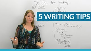 My TOP 5 Writing Tips for all levels [upl. by Swirsky]