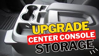 HOW TO Upgrade 20192020 Chevy Silverado Custom Edition Center Console Storage [upl. by Alih]