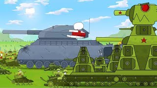 KB 44 Monster Trucks Cartoon for children 30 MIN Tank full movies World of tanks Battle cartoon [upl. by Kcirreg]