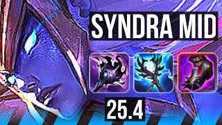 SYNDRA vs MEL MID  8110 Dominating  KR Diamond  254 [upl. by Blanca]