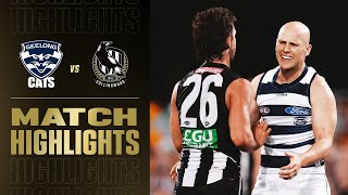 Geelong v Collingwood Highlights  Semi Final 2020  AFL [upl. by Latsyc]