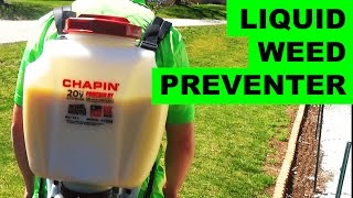 How to apply liquid crabgrass preventer prodiamine [upl. by Batsheva837]