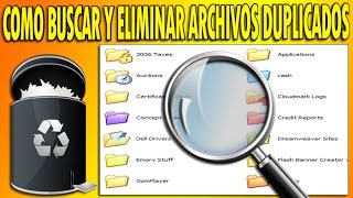 Como Buscar y Eliminar Archivos Duplicados En Windows [upl. by Wilone492]