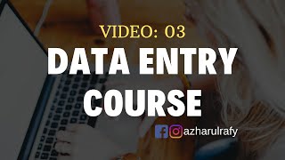 Data Entry Training  Live Work Demo for BEGINNERS [upl. by Corine]