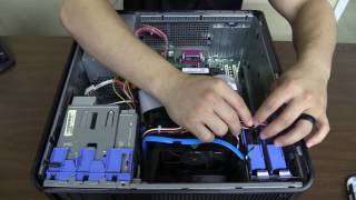 Hard Drive Replacement on a Dell Optiplex Tower [upl. by Stacia]