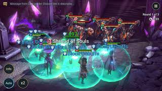 Doom Tower Hard Floor 109 Guide  Mortu Macaab Skytouched Shaman and Drake  Raid Shadow Legends [upl. by Pelagi823]