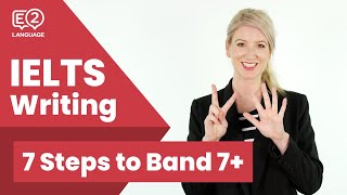 E2 IELTS Writing  7 Steps to Achieve Band 7 [upl. by Haikan]