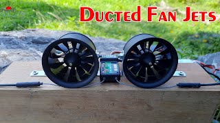 Powerfun EDF 50mm 12 Blades DUCTED FAN with Brushless Motor 4000KV [upl. by Ettevahs]