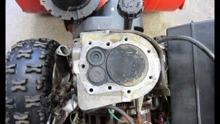 HOW TO Check The Valve Clearance On A 4 Cycle Flat Head Engine [upl. by Zohara]