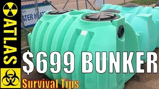 How To Create a Watertight Underground Bunker amp Food Cache for 699 [upl. by Yrrej]