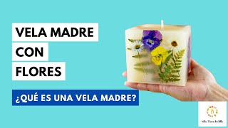 Como Hacer VELAS ARTESANALES 🌺🌿Técnica VELA MADRE [upl. by Jaye]