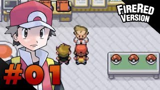 Lets Play Pokemon FireRed  Part 1  A new start [upl. by Limay529]