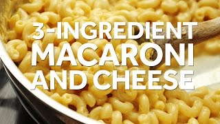 How to Make 3Ingredient Stovetop Macaroni and Cheese [upl. by Mcnalley]