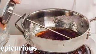 How to Caramelize Sugar  Epicurious [upl. by Adranoel]