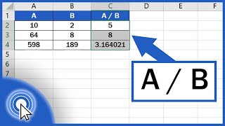 How to Divide Numbers in Excel Basic way [upl. by Eraste]