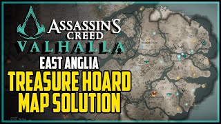 East Anglia Treasure Hoard Map Solution Assassin’s Creed Valhalla [upl. by Dawes]