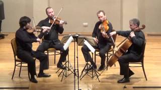 Haydn  String Quartet Op 1 No 1  ZAGREB QUARTET [upl. by Aborn]