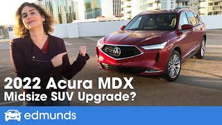 2022 Acura MDX Review  Acuras Luxury SUV Gets a Redesign  Price Interior MPG amp More [upl. by Pelligrini]