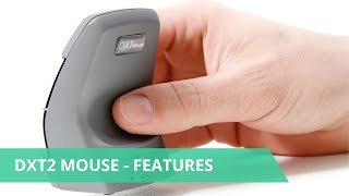 Kinesis DXT2 Ergonomic Mouse Features [upl. by Aicire]