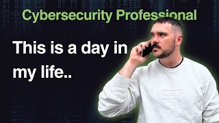 A Day In The Life Of A CyberSecurity Specialist Government Contractor [upl. by Latsirk67]