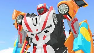 TOBOT Athlon English  204A  Dazed and Deflected  NEW  Season 2 Full Episode  Kids Cartoon [upl. by Einittirb]