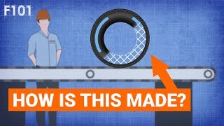 How Is An F1 Tyre Made [upl. by Assirod642]