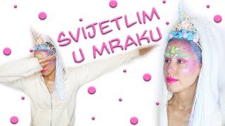 MAGICNI JEDNOROG MAKE UP TUTORIJAL [upl. by Rosina]