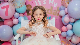 Nastya and her Birthday Party 7 years old [upl. by Acinoj]