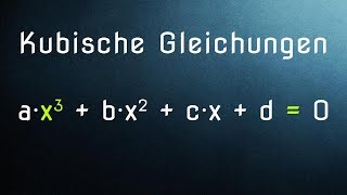 Kubische Gleichungen  Einführung  Prinzip der Polynomdivision [upl. by Joela]