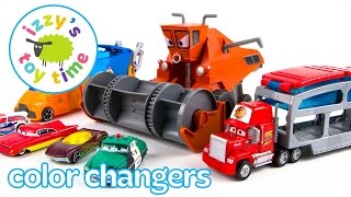 Cars  Hot Wheels and Disney Pixar Cars Color Changers Toy Cars [upl. by Avril]