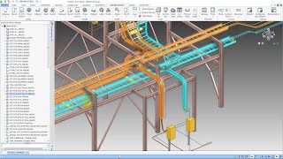 E3D  Cabling System  Cable way [upl. by Arelc]