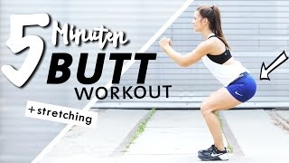 Po Workout für Zuhause  5 Minuten Kurz amp Intensiv  Stretching [upl. by Reba682]