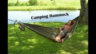 DIY Camping Hammock [upl. by Ojyllek]