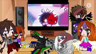 Afton family  Ennard react to Michael afton memes my au [upl. by Atiker966]